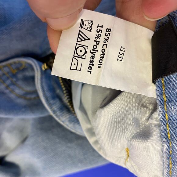 SHEIN Mom Jeans Women's High Waisted Distress Light Wash Size Small - Picture 10 of 11